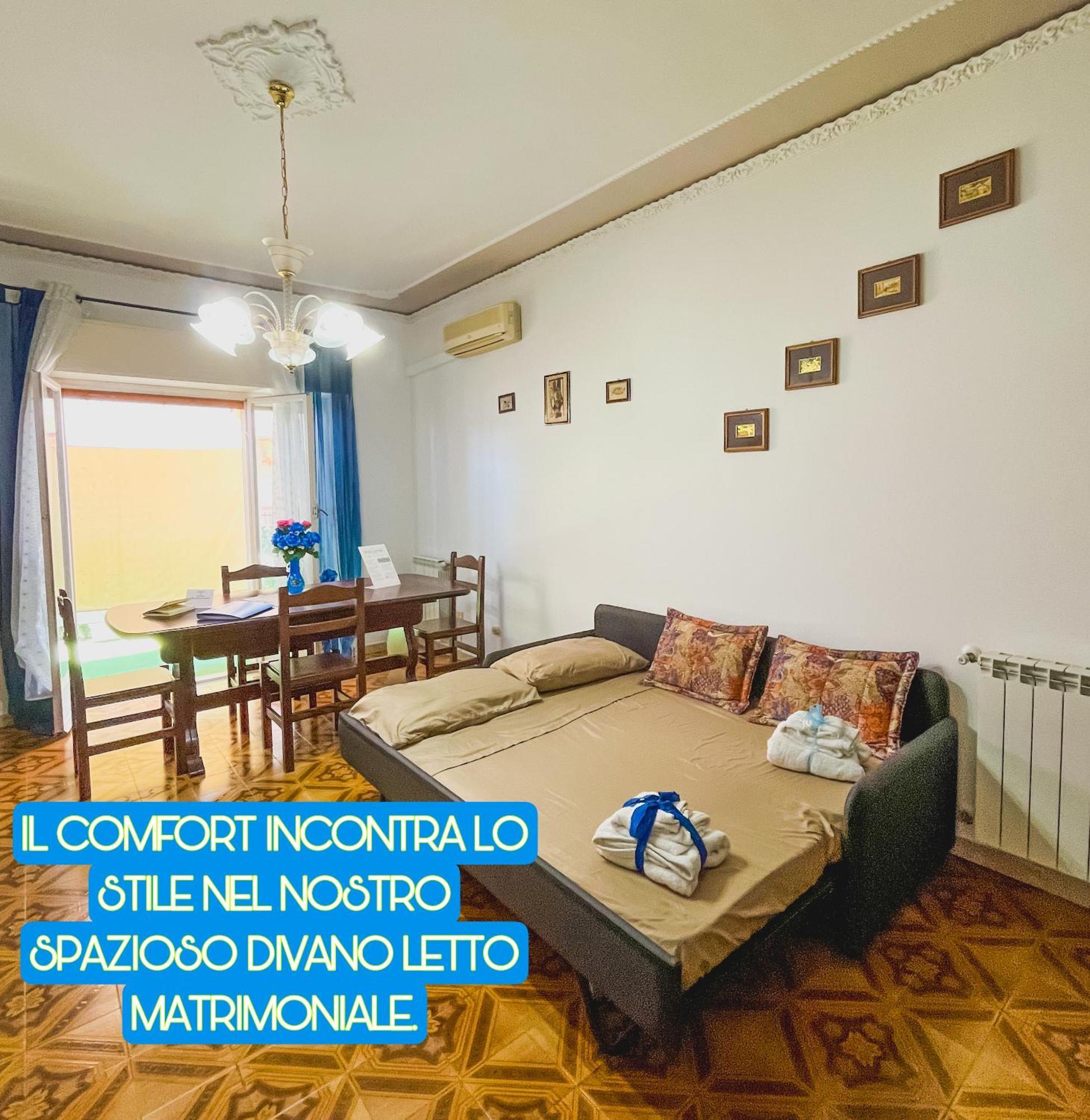 Seaview Terrace Apartment Relax & Comfort In Milazzo, Ture'S Home Eksteriør bilde